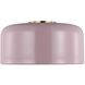 Malone 1 Light 13.75 inch Rose Ceiling Flush Mount Ceiling Light